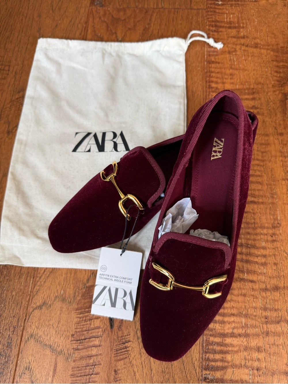 Burgundy loafers